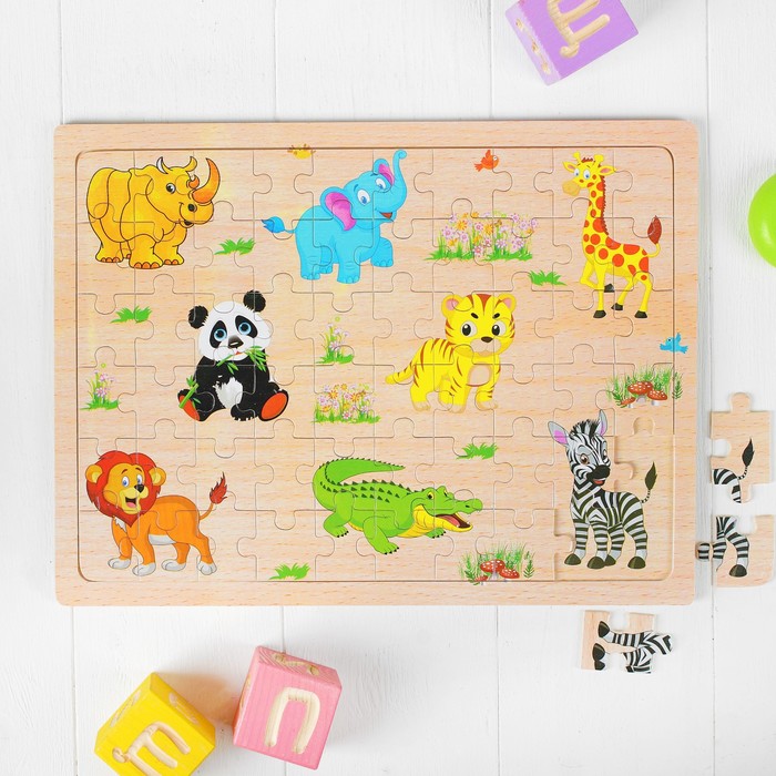 Пазл "Зверята"