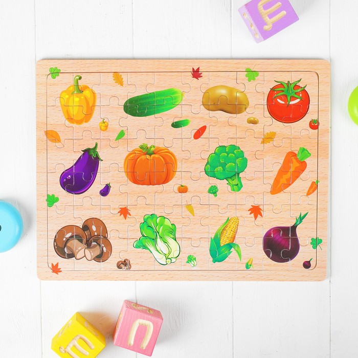 Пазл "Овощи"