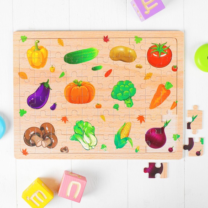 Пазл "Овощи"