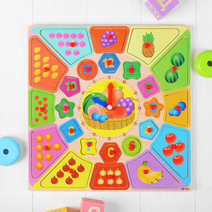 Часы рамка-вкладыш "Дары природы"