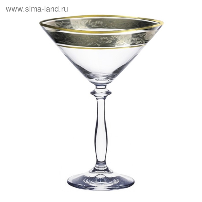Набор бокалов для мартини «Анжела», 285 мл, 6 шт. цена и фото