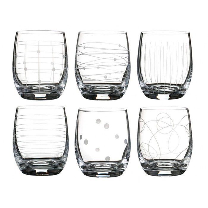 Набор стаканов для воды «Клаб Elements», 300 мл, 6 шт