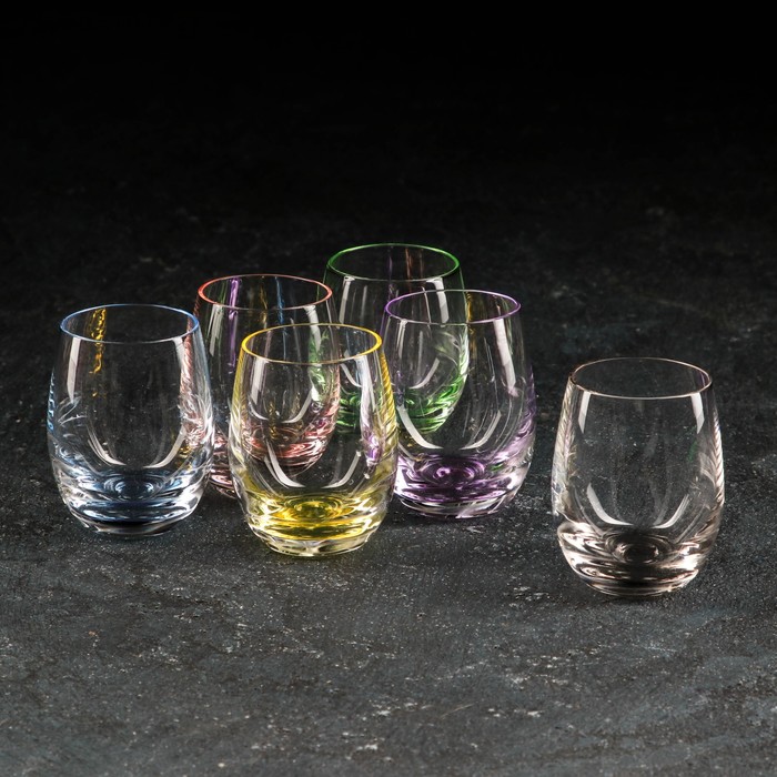 Набор стаканов для воды «Клаб», 60 мл, 6 шт