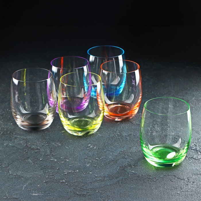 Набор стаканов для воды Bohemia Crystal «Клаб», 300 мл, 6 шт набор стаканов zig zag 300 мл 6 шт 990 21804 0 59418 300 609 crystal bohemia