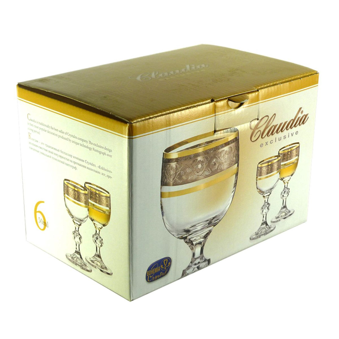 Набор рюмок «Клаудия», 50 мл, 6 шт