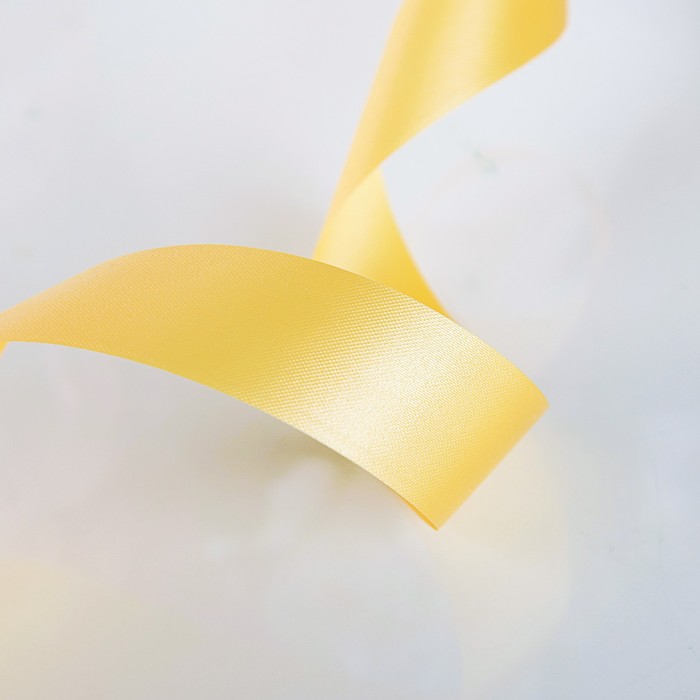 Лента декоративная "Сенсация", золотая, 30 мм х 100 м