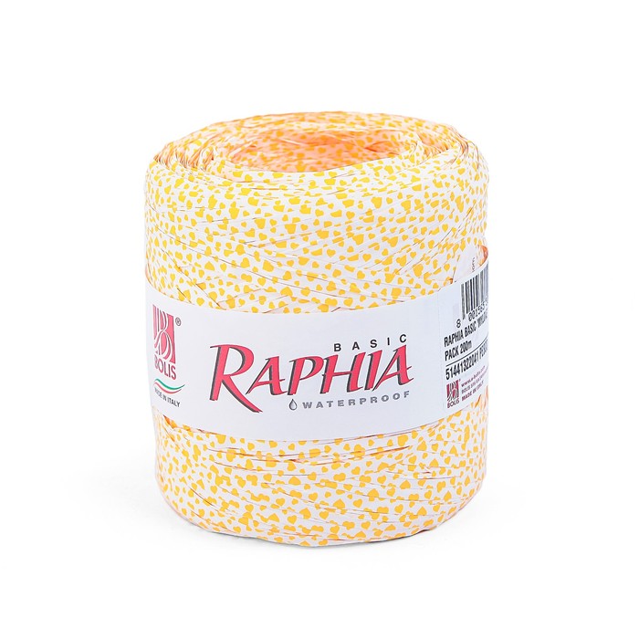 Рафия, "Моя Любовь", персиковый, 200 м