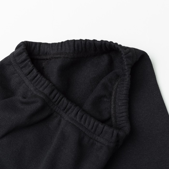 Комплект для девочки 1250 (термобелье), черный, рост 140-146