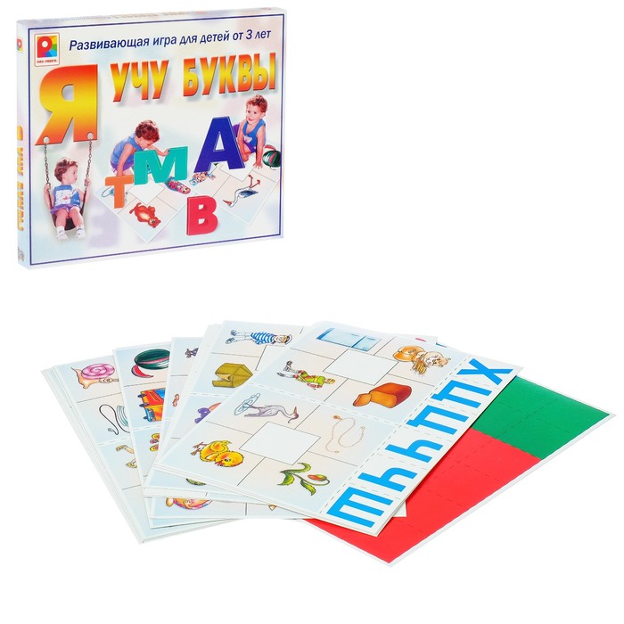 Игра настольная &quot;Я учу буквы&quot; С-106