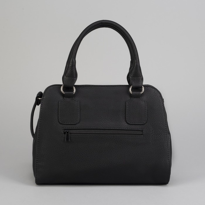 Сумка женская, отдел на молнии, цвет чёрный