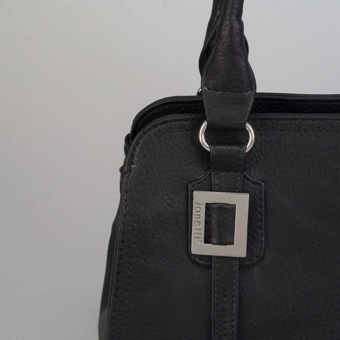 Сумка женская, отдел на молнии, цвет чёрный