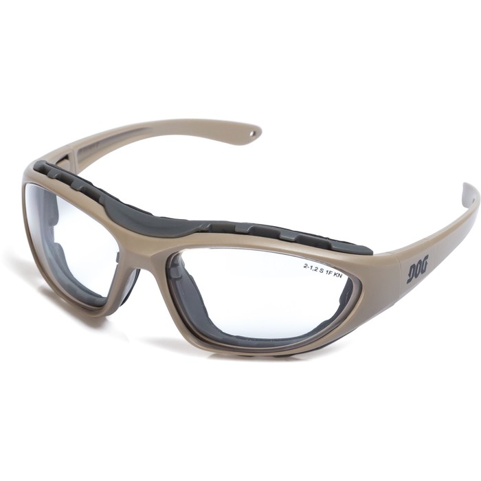 Очки открытые DOG Expert 2103 прозрачные, покрытие от царапин и запотевания