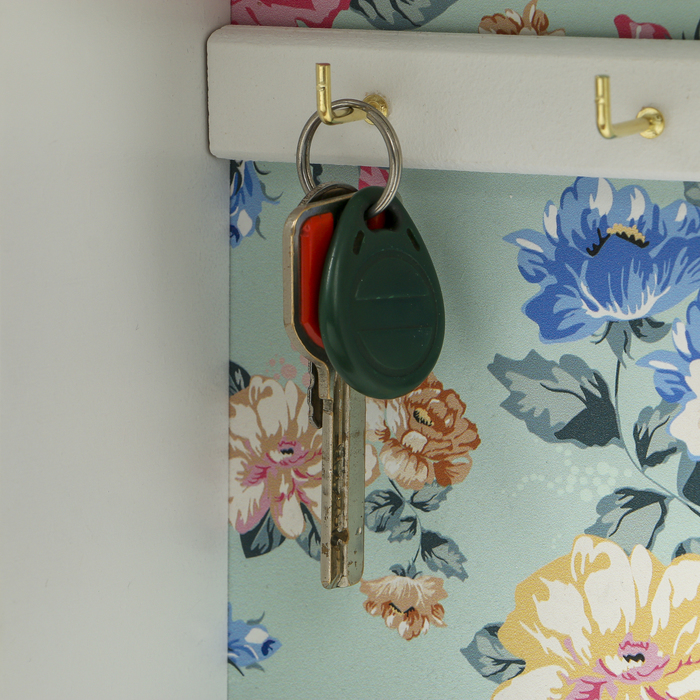 Ключница "Цветы в саду" 25,5х18х7,5 см