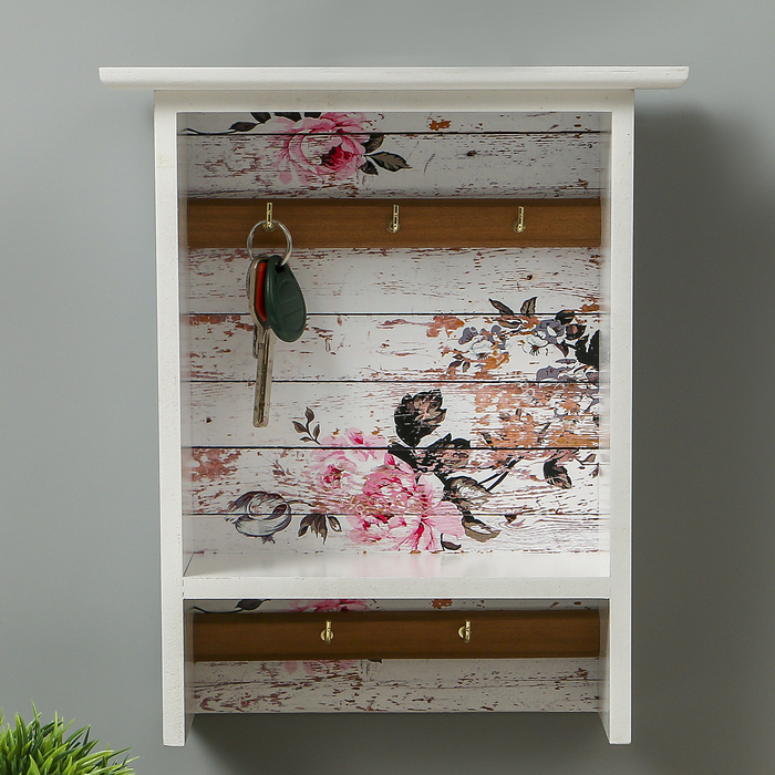 Ключница "Розы" 25,5х18х7,5 см