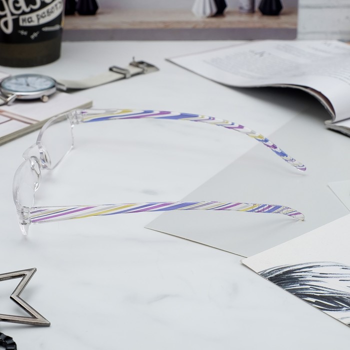 Очки корригирующие, Visconti, +2.00, лектор в чехле, цвет МИКС