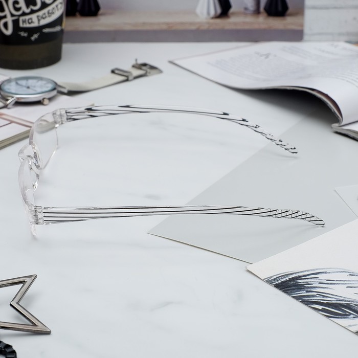 Очки корригирующие, Visconti, +2.00, лектор в чехле, цвет МИКС