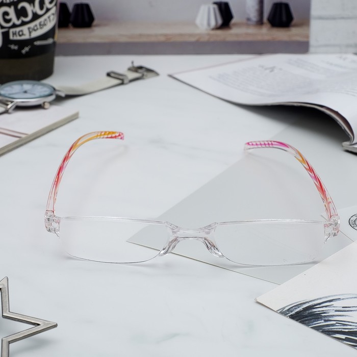 Очки корригирующие, Visconti, +2.00, лектор в чехле, цвет МИКС