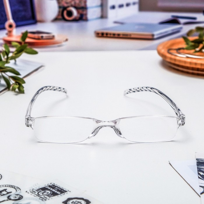 Очки корригирующие, Visconti, +2.50, лектор в чехле, цвет МИКС