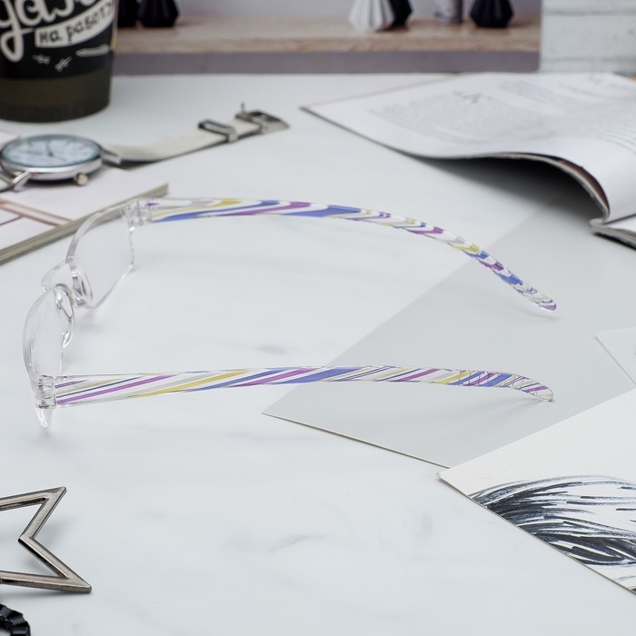 Очки корригирующие, Visconti, +2.50, лектор в чехле, цвет МИКС