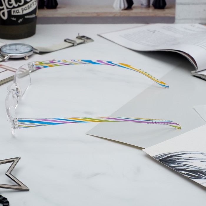 Очки корригирующие, Visconti, +2.50, лектор в чехле, цвет МИКС