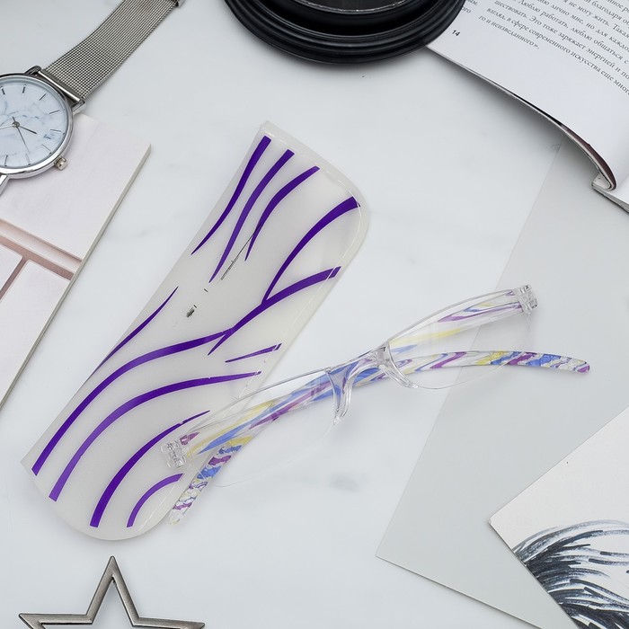 Очки корригирующие, Visconti, +2.50, лектор в чехле, цвет МИКС