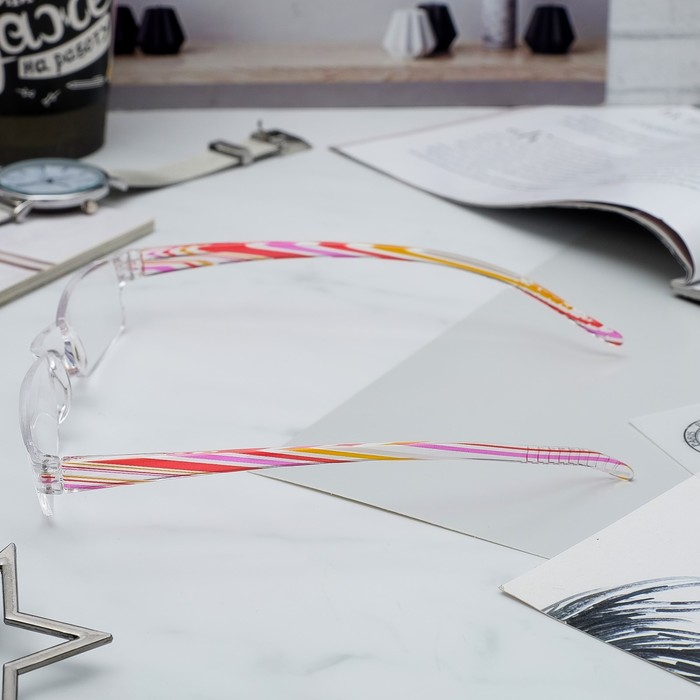 Очки корригирующие, Visconti, +3.50, лектор в чехле, цвет МИКС