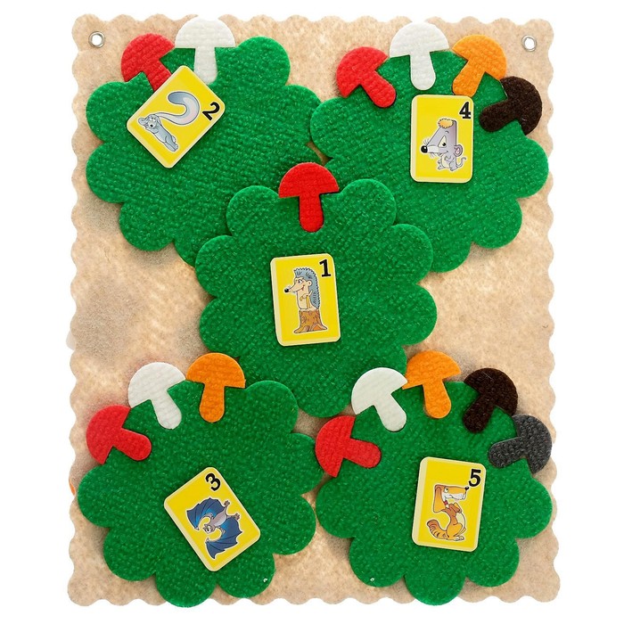 Дидактический набор &quot;Математические корзинки Ларчик 10&quot; при-190