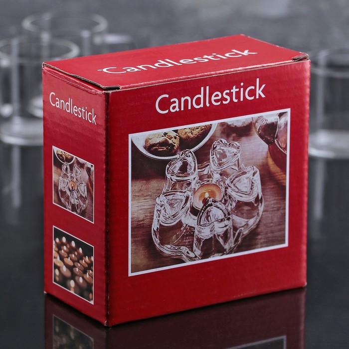 Подставка для подогрева "Хрусталик" 11х11х5,5