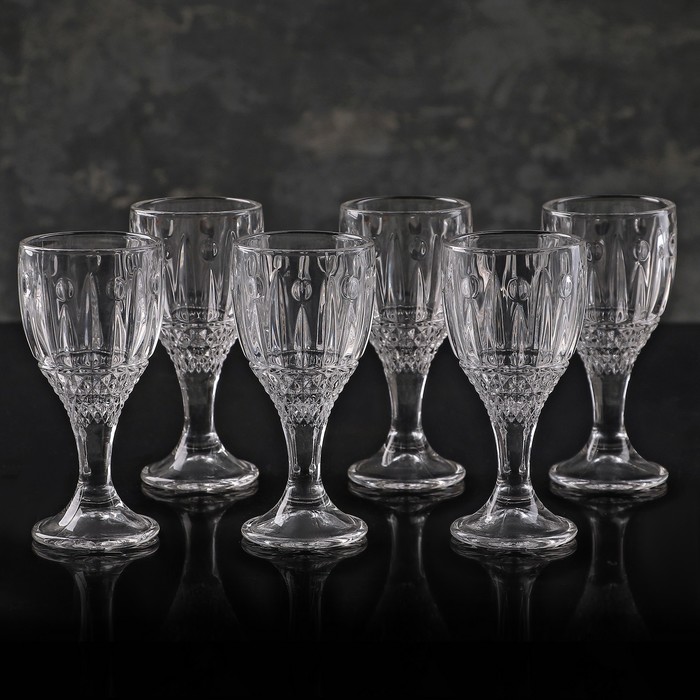 Набор рюмок 120 мл "Грааль", 6 шт