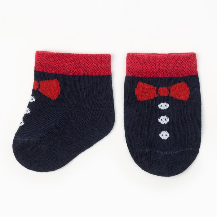 Носки Крошка Я "Фрак" 8-10 см, синий