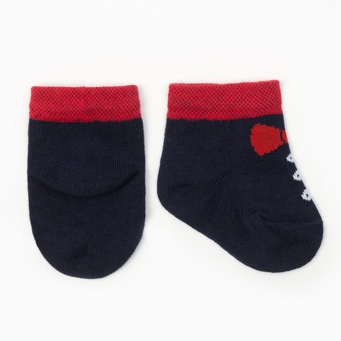 Носки Крошка Я "Фрак" 10-12 см, синий