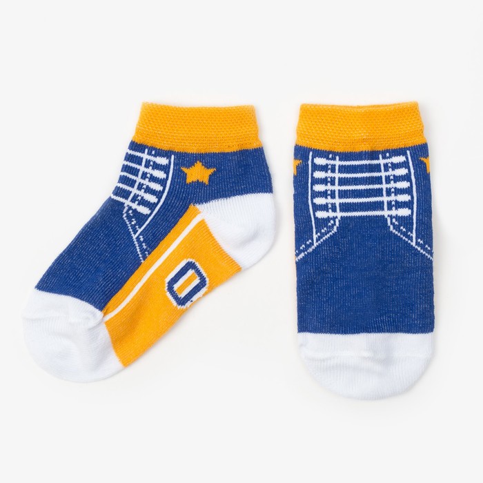 Носки Крошка Я "Баскетбол", 6-8 см, синий