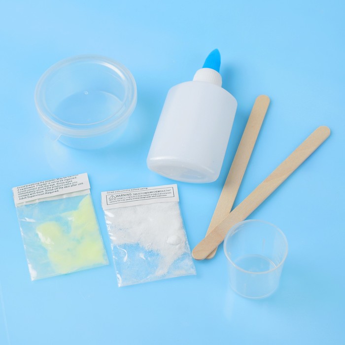 Набор для творчества "Светящийся в темноте слим своими руками"