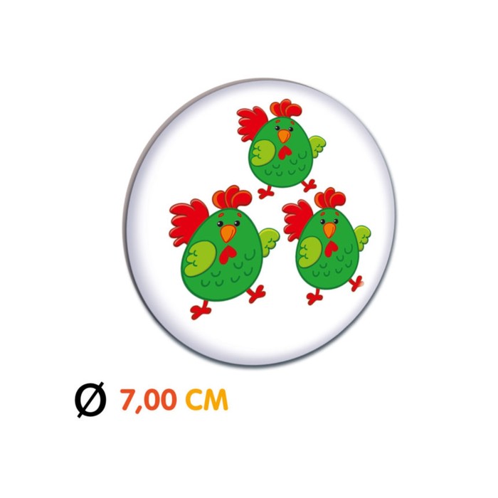 Настольная игра в тубусе "Ку-ка-ре-ку!" VT8020-04