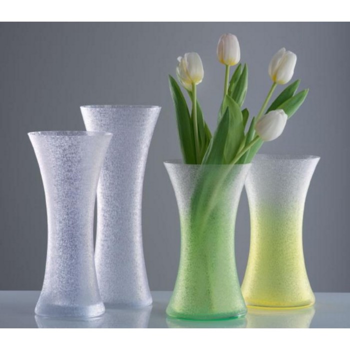 Ваза 34 см, зелёная