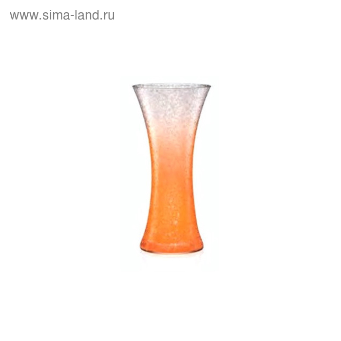 Стеклянные вазы Ваза 34 см, оранжевая