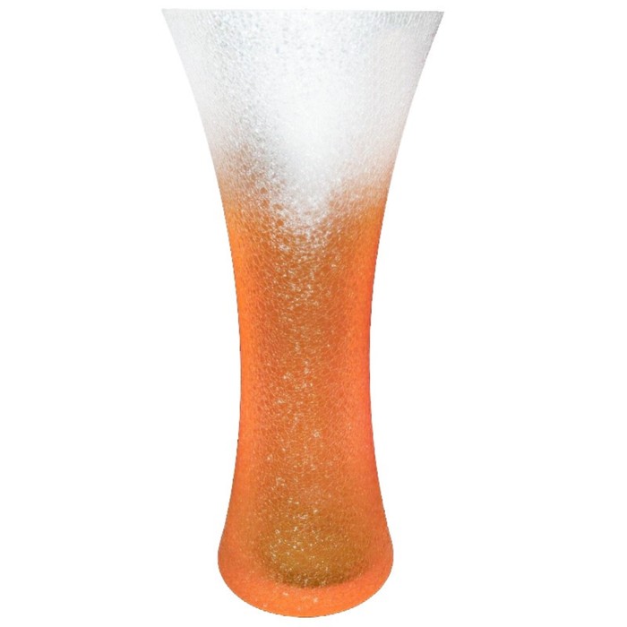 Ваза 34 см, оранжевая