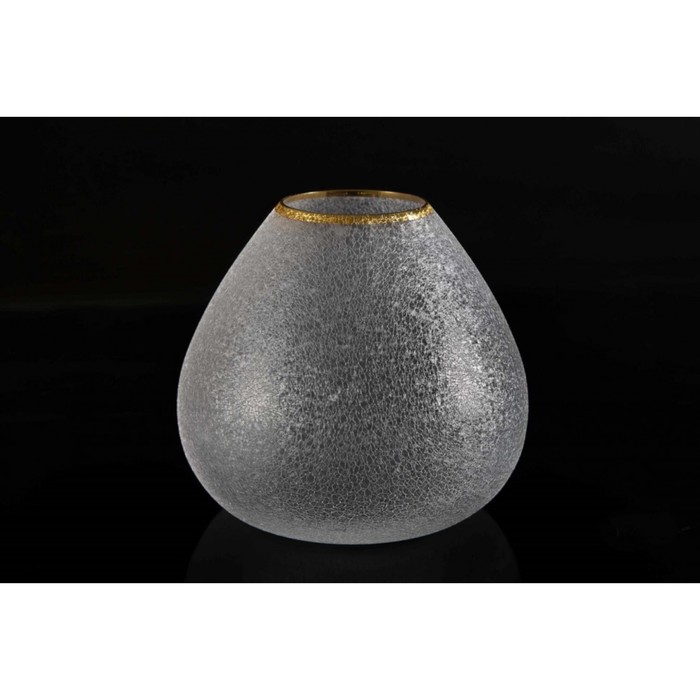 Ваза 18,5 см, с золотой отводкой