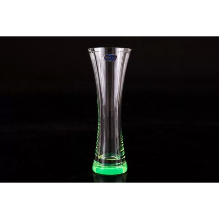 Ваза 19,5 см, зелёное основание