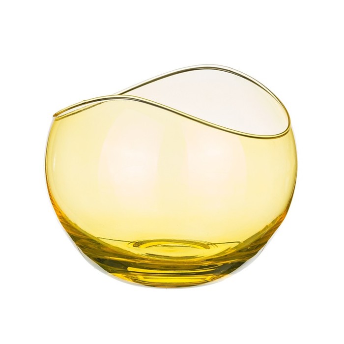 Ваза 17,5 см «Гондола», желтая