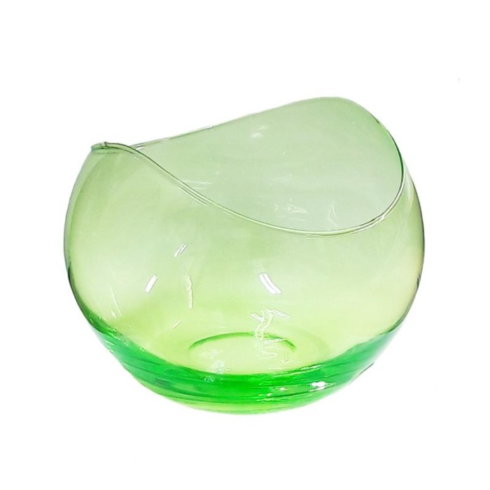 Ваза 17,5 см «Гондола», зеленая