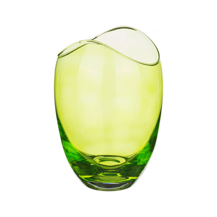 Ваза 25,5 см «Гондола», зеленая