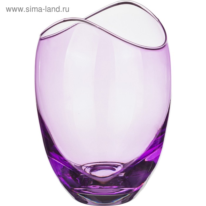 Ваза для цветов «Гондола», цвет фиолетовый, 18 см