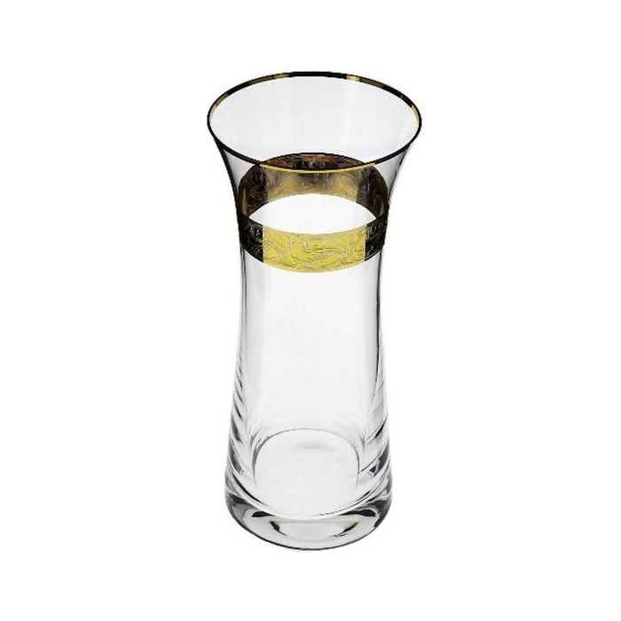 Ваза 23 см, золотой обруч