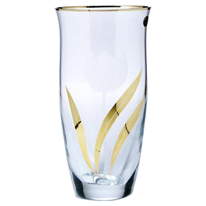 Ваза 25,5 см «Золотой тюльпан»