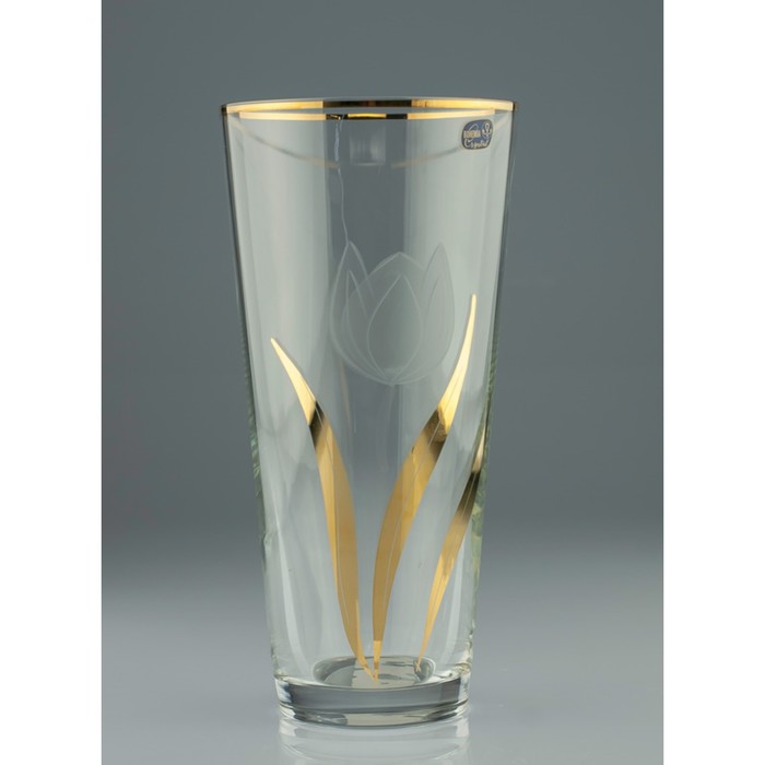 Ваза 29 см «Золотой тюльпан»