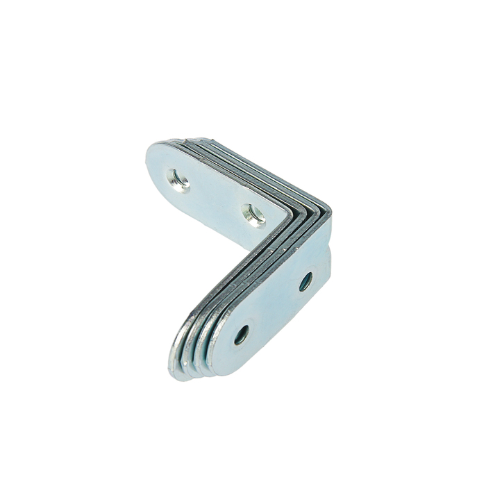 Кронштейн оцинкованный TUNDRA krep МК 40х40 мм, 4 шт