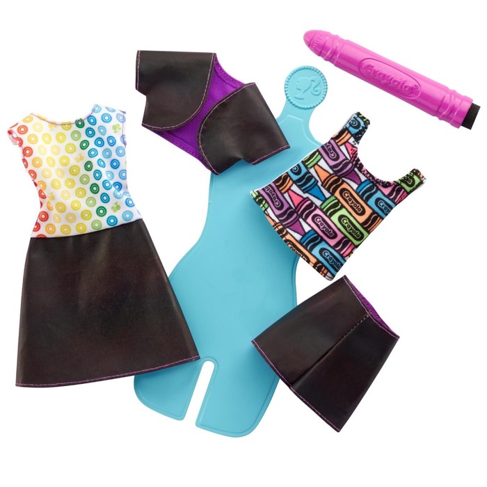 Кукла «Одежда-раскраска» для куклы Barbie с маркером и манекеном, МИКС