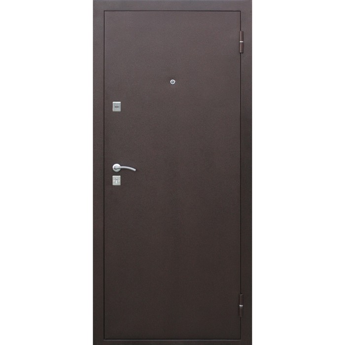 Дверь входная Сопрано Дуб Шоколадный 2050х960 (левая)