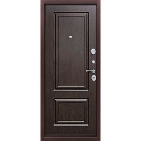 

Дверь входная 10 см Толстяк Медный антик Венге 2050х860 (левая)